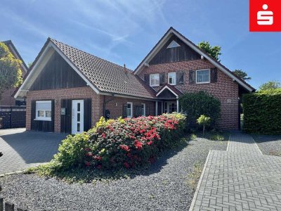 Schönes Einfamilienhaus mit vielseitig nutzbarer Einliegerwohnung in Nordhorn - ideal auch für Fre