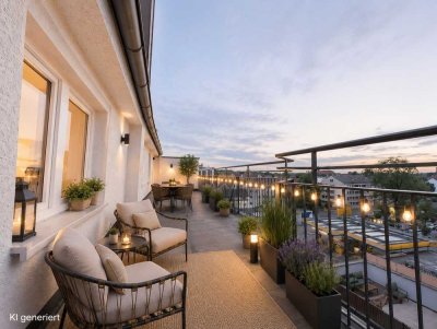 Ohne Provision - stylische Wohnung mit XXL Balkon - TOP saniert 2026