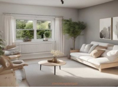 Neu renoviert: 1-Zi-Kü-Bad mit Gartennutzung, verkehrsgünstig gelegen