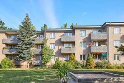 Willkommen Zuhause! 2 Zimmer mit Balkon im städtischen Grünen.