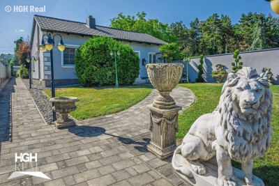 2405 Bad Deutsch-Altenburg Stilvoll wohnen - modernisiertes Einfamilienhaus im Bungalow-Stil inkl. Fitness- und Wellnessbereich