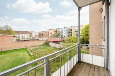 Charmante 2-Zimmer-Wohnung mit Sonnenbalkon – renoviert - mit Duschbad