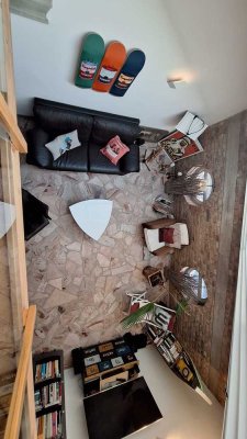 Maisonette-Wohnung für Singles – mit Terrasse & Blick auf den Petersberg Königswinter