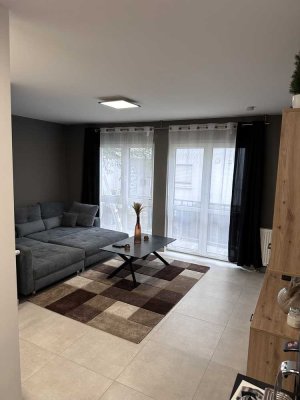 Geschmackvolle, sanierte 1-Raum-Wohnung mit EBK in Roßdorf
