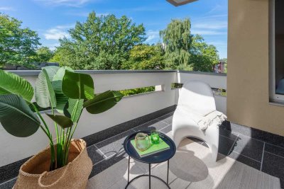 Sie möchten direkt einziehen.... Helle 2,5 Zi. Wohnung in Kaarst mit 2 Loggien, TG