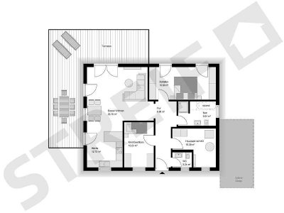 Ihr Bungalow für alle Lebenslagen, natürlich von Streif Haus