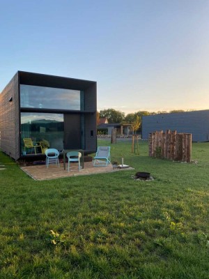 Tiny-House Ferienhaus oder eigener Wohnsitz- Hoher Wohnkomfort auf kleinem Raum
