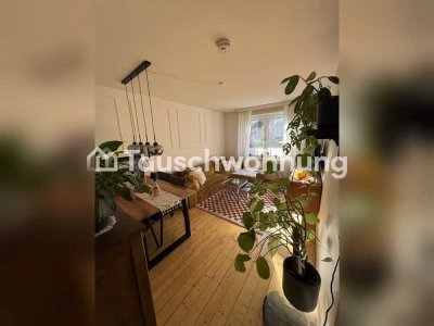 Tauschwohnung: 2 Zimmer Altbauwohnung mit Holzboden