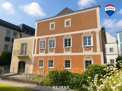 Historisches Aschacher Markthaus mit unverbaubarem Donaublick