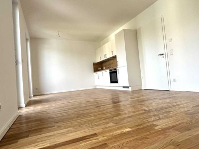 *Erstbezug*: Hochwertiger Neubau – 2-Zimmer-Wohnung mit moderner Einbauküche und großem Balkon