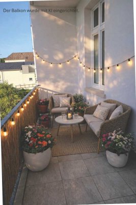 LED - Spots, Einbauküche, Parkett und Glattputz