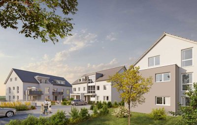 Ideale für Senioren: 2-Zimmerwohnung mit Terrasse und Gartenanteil