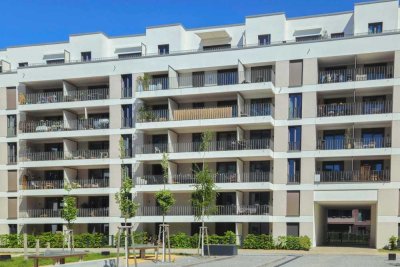 Bezugsfrei: Moderne 2-Zimmer Neubauwohnung (BJ: 2023) mit Balkon & TG-Stellplatz