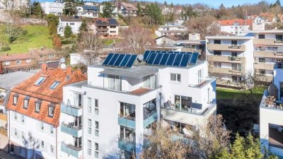 Penthouse-Wohnung im modernen Villen-Neubau