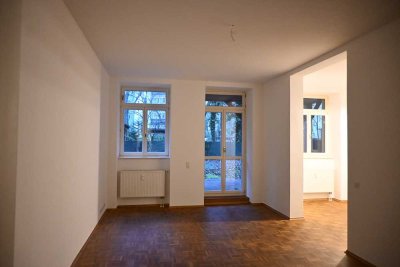2-Zimmer Wohnung mit Terrasse und eigenem Gartenanteil im beliebten Musikviertel