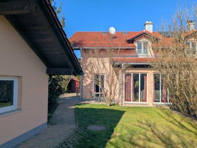 Moderne Doppelhaushälfte DHH in Schechen bei Rosenheim mit 1A-Ausstattung von Privat provisionsfrei
