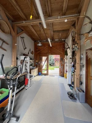 Historische Scheune trifft modernes Wohnen: Traumhaftes 2-Ebenen-Haus mit vielen Möglichkeiten