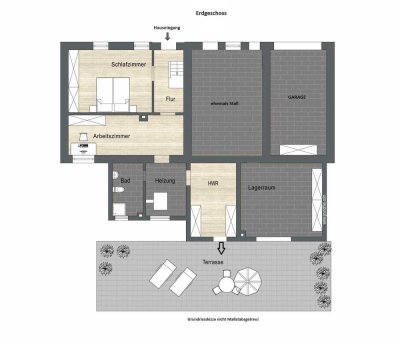 Einfamilienhaus mit Ausbaupotenzial und großem Grundstück in Neuhäusel!