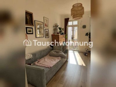 Tauschwohnung: Sonnige 3-RW im ruhigen Hinterhaus des belebten Lindenau