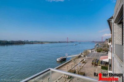 Emmerich: Exklusive, helle Wohnung an der Rheinpromenade mit Garage – modern und einladend!