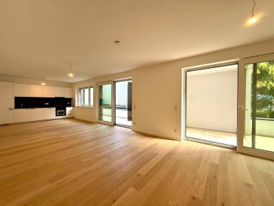 Erstbezug - Exklusive 3 Zimmer Wohnung + 16m2 Terrasse + Loggia