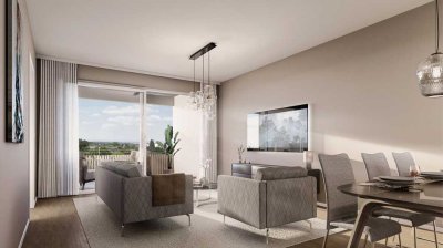 SCHWIND IMMOBILIEN - "Das Lapinou" - exklusive 3-Zmmer-Neubau-Eigentumswohnung im Ludwigshöhviertel