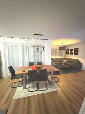 Schöne, helle, neuwertige 2-Zi-Wohnung ab 01.07.2025, Terrasse, TG, max. 2 Pers., nur email-Anfragen