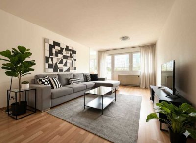 Gepflegte 3,5-Zimmer-Wohnung mit Balkon – ideal für Paare mit Homeoffice oder kleine Familien!
