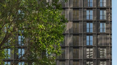 Erstbezug in den DC Flats: 1,5 Zimmer Erdgeschoßwohnung mit Terrasse – zu mieten in 1220 Wien