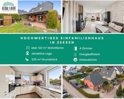 Hochwertiges Wohnen in sicherer Umgebung: Einfamilienhaus mit 124 m² modernem Komfort in Zeesen!