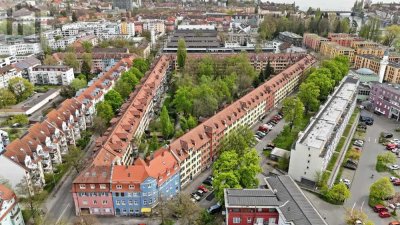 Bezaubernde 3-Zimmer Wohnung im Hochparterre mit Loggia in Konstanz-Petershausen