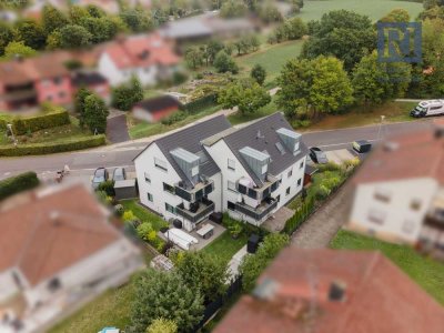 Moderne Zweizimmerwohnung mit Terrasse und Stellplätzen
