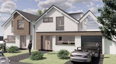 Neubau DHH mit Keller, A+, KfW 40, PV Anlage, Fußbodenheizung,  mit Grundstück zum Festpreis!