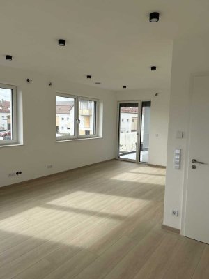 Helle 3,5-Zimmer-Neubauwohnung mit großem Balkon
