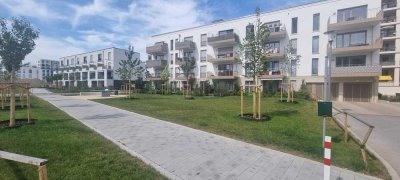 Moderne 3-Zi Park-Wohnung, Südbalkon, hochwertige EBK, STP mit Wallbox