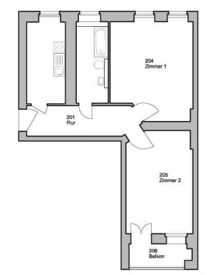 Schöne 2 Zimmerwohnung im Reuterkiez