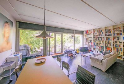 Zwischen Spree und Tiergarten: bezugsfreie 4-Zi-Whg mit großem Garten im Architektenhaus