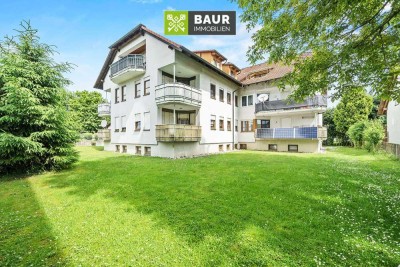 360°| Charmante 3- Zimmer- Dachgeschosswohnung mit Loggia und Garage in Aulendorf - Solide vermietet