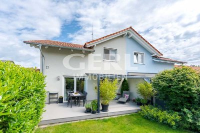 Geräumige Doppelhaushälfte mit Terrasse und Garten in Aiterhofen