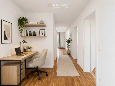 Stadtnah wohnen mit Komfort: 2-Zimmer-Erdgeschosswohnung mit Südterrasse & Tiefgarage