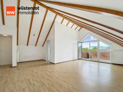 Licht, Luft & Lieblingsplatz – charmante Dachgeschosswohnung mit Balkon. Ankommen und Wohlfühlen...!