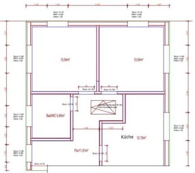 Neubauwohnung 2,5-Zimmer-Wohnung mit EBK in Karlsdorf