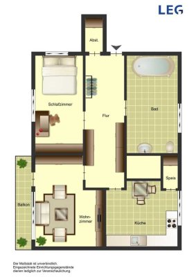 2-Zimmer-Wohnung in Köln Wahn !!! NUR MIT WBS!!!!!