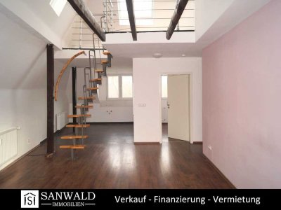 Einzigartige Maisonette-Wohnung mit Balkon
