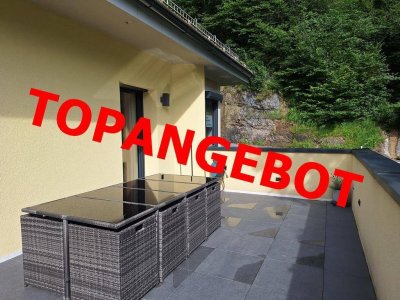 PREISSENKUNG!! Adnet-Alleinlage: Hausetage mit großer Sonnenterrasse u. 2 Garagen