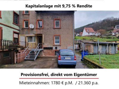 9,75% Rendite - 3 von 4 Einheiten in 4-Familien-Haus in Neidenfels - Provisionsfrei