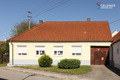 Ruhelage! Burgenländischer Arkadenhof in Lutzmannsburg mit wunderschönem Garten und etlichen Nebengebäuden - vielfältige Nutzungsmöglichkeiten - sofort beziehbar