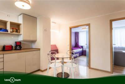 Modern, barrierefrei & möbliert | 2-Zimmer-Wohnung in Messenähe