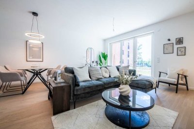 Wohnen direkt am Wasser: Traumhafte 4-Zimmer-Neubauwohnung, 2 Bäder, Aufzug - perfekt für Familien!