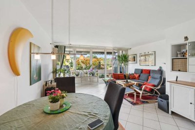 Wohnen mit Weitblick – stilvolle 3-Zimmer-Wohnung mit großem Balkon am City-See